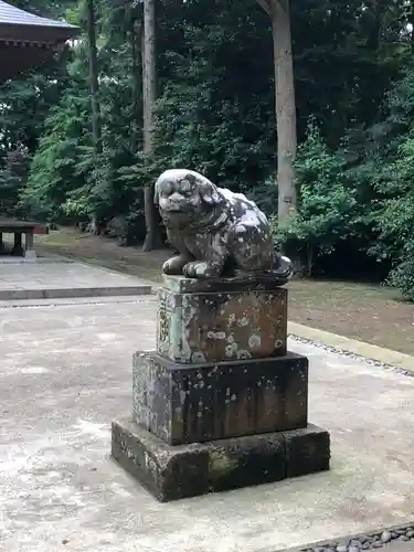 蛟蝄神社奥の宮の狛犬