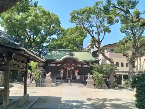 海老江八坂神社の本殿・本堂