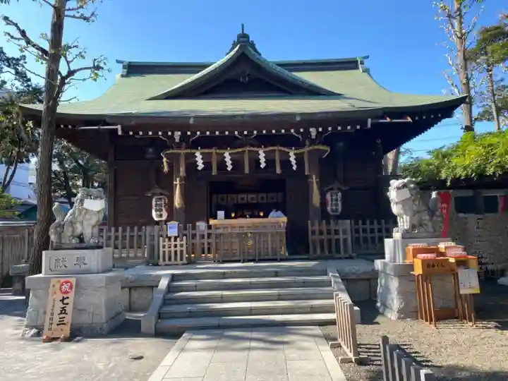 お三の宮日枝神社の本殿・本堂