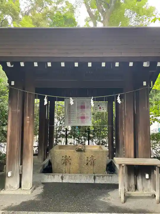 高円寺氷川神社の手水舎