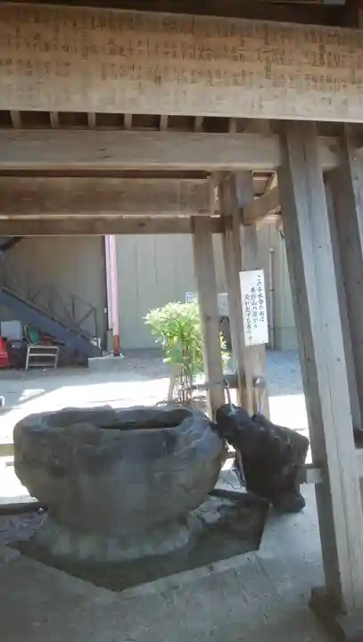 倶知安神社の手水舎