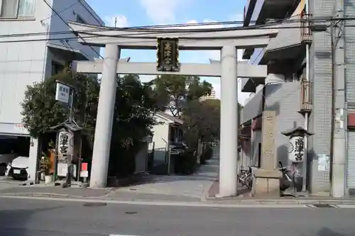 高津宮の鳥居