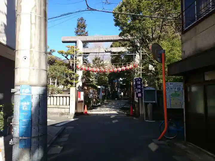 江東天祖神社の鳥居