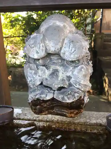 元城町東照宮の手水舎