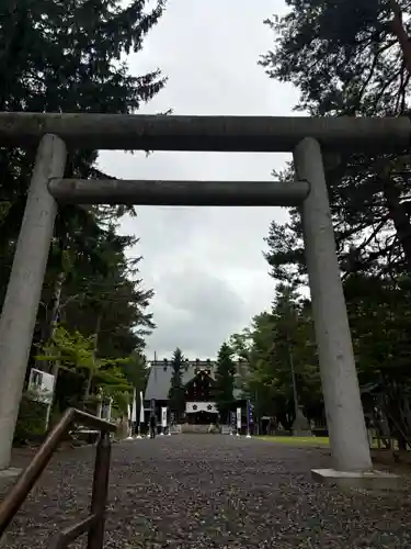 上川神社の鳥居