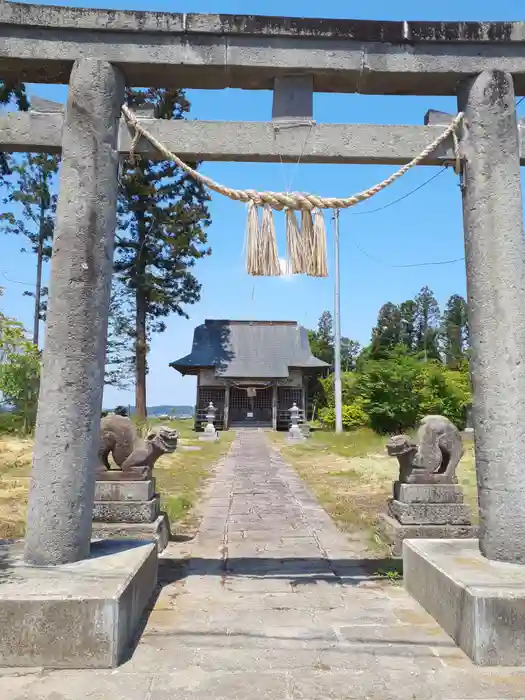 鹿嶋神社の鳥居