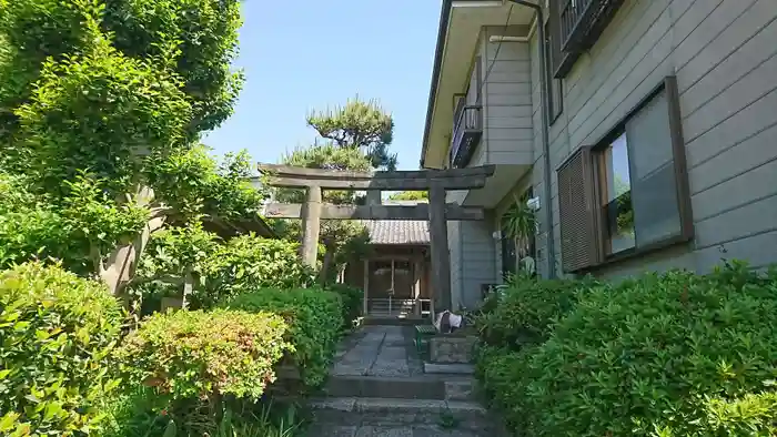 妙栄寺の鳥居