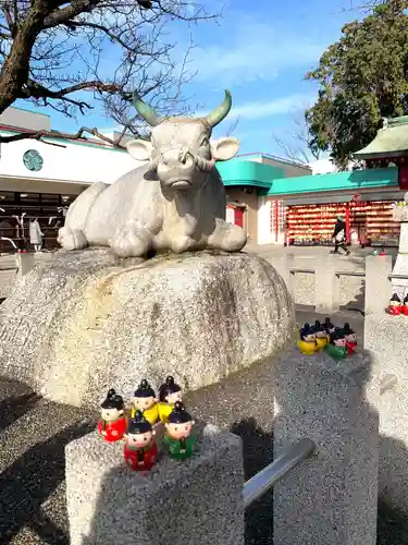 上野天満宮の狛犬