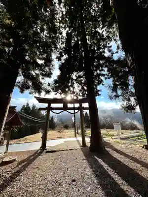葛山落合神社(長野県)