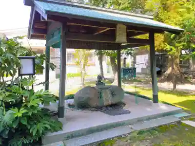 津島社(中野津島社)の手水舎