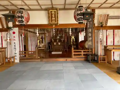 住吉神社の本殿・本堂