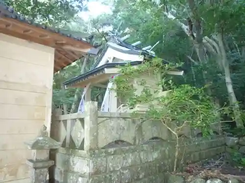 阿古師神社の本殿・本堂