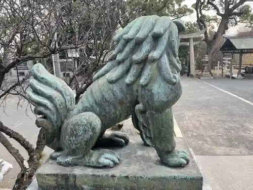 菅原神社の狛犬