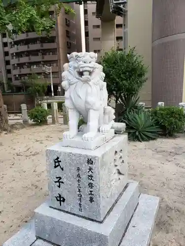 地禄神社の狛犬