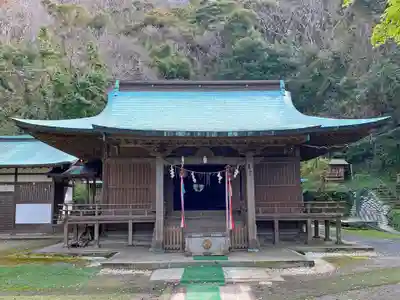 洲崎神社の本殿・本堂