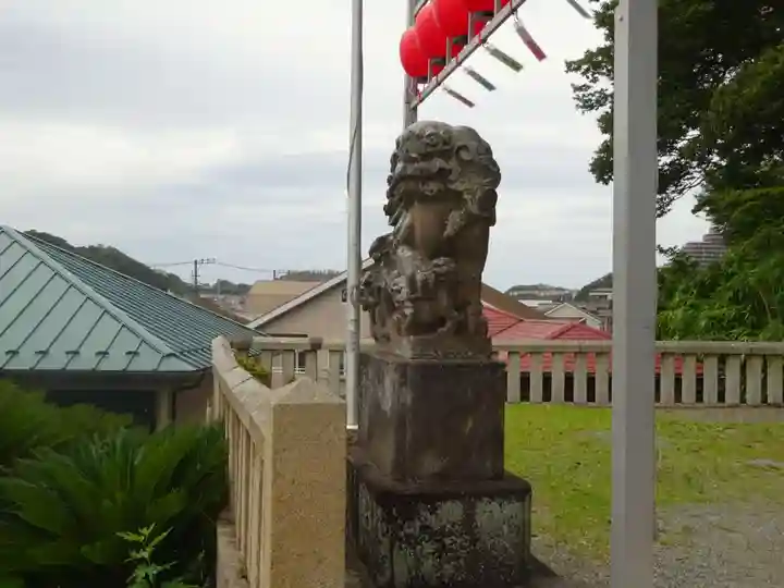 叶神社(東叶神社)の狛犬