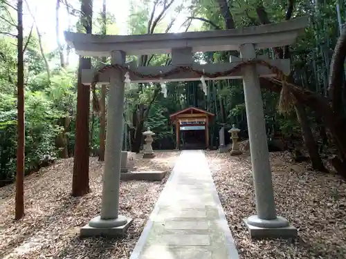 静火神社の鳥居