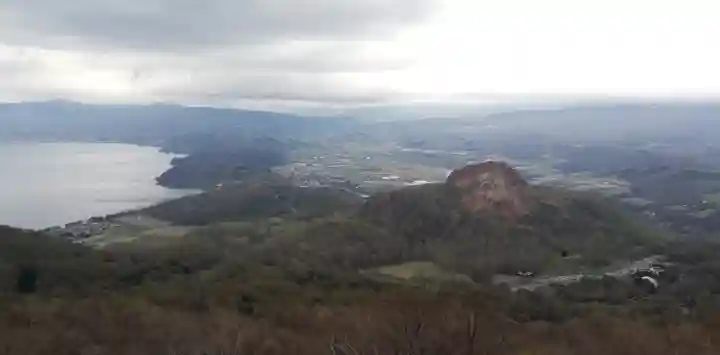 火の山神社の景色