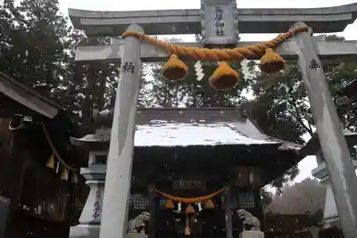 長屋神社の鳥居