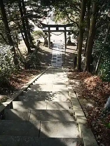 浮島神社の鳥居