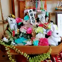 彌彦神社 (伊夜日子神社)の像