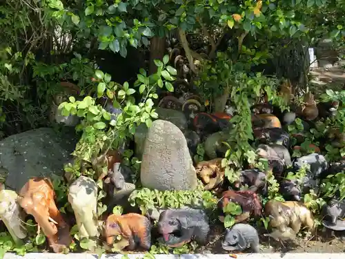 淡嶋神社の狛犬