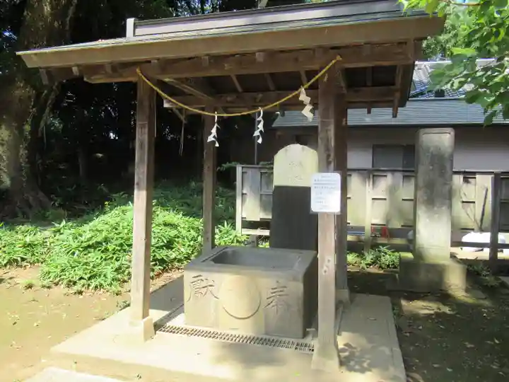 三芳野神社の手水舎