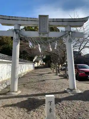 彌都加伎神社の鳥居