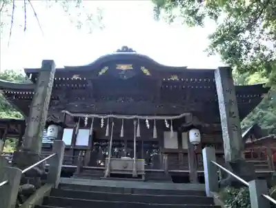山名八幡宮の本殿・本堂