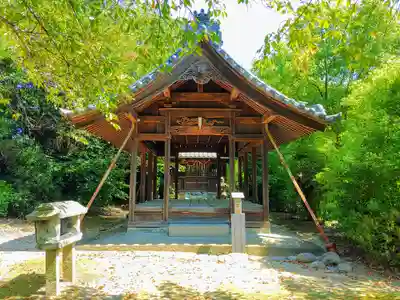 神明社（両寺内）の本殿・本堂