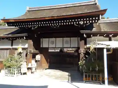 賀茂御祖神社(下鴨神社)の山門・神門