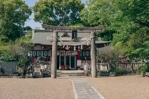 機物神社の鳥居