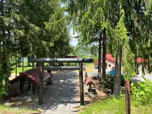 喜茂別神社の鳥居