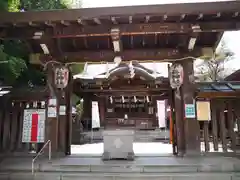 下谷神社の山門