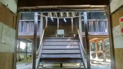 天石門別保布羅神社の本殿・本堂