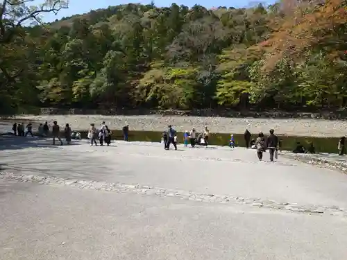 伊勢神宮内宮（皇大神宮）の景色