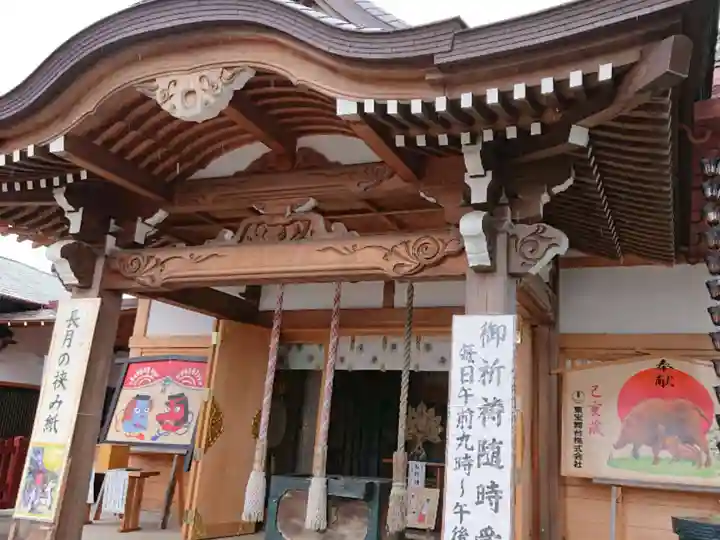 武蔵第六天神社の本殿・本堂