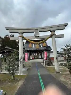 吉倉八幡宮の鳥居