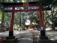 氷川女體神社の鳥居