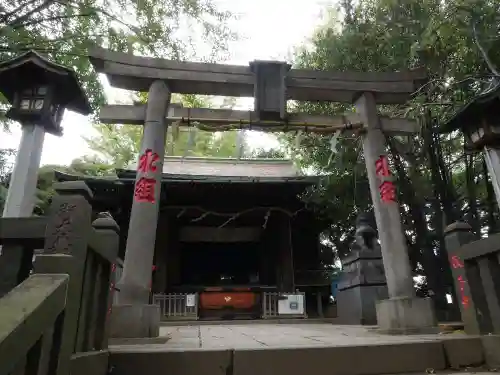 諏方神社の鳥居