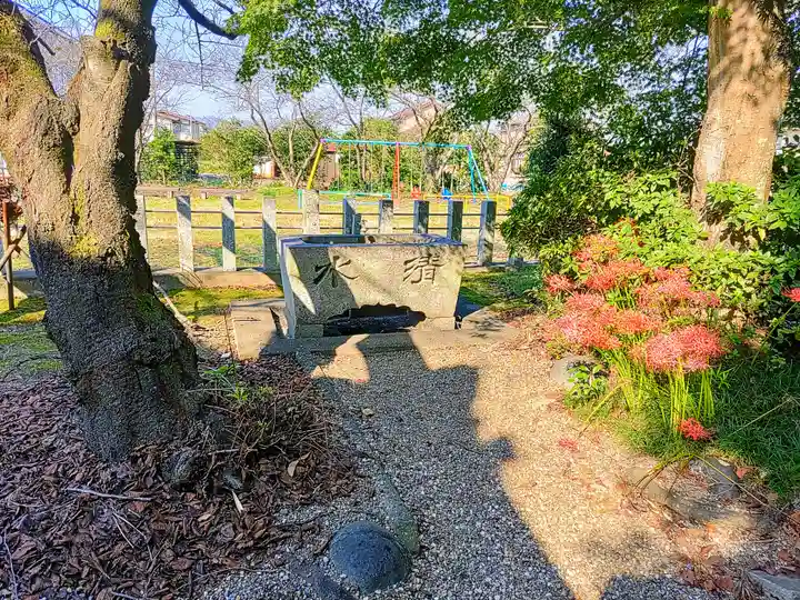 奥津神社の手水舎