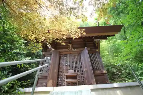 滝沢神社の本殿