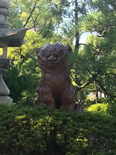 大元 宗忠神社の狛犬