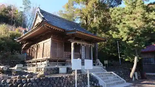 横瀬八幡神社の本殿・本堂