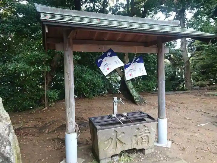 神明宮の手水舎