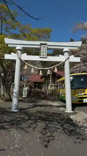 柏木神社の鳥居