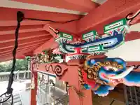 柏原八幡宮の芸術