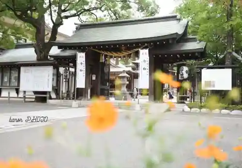 葛飾八幡宮の山門