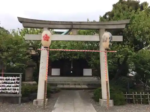 亀戸天神社の鳥居