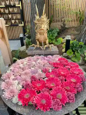 白山神社の手水舎